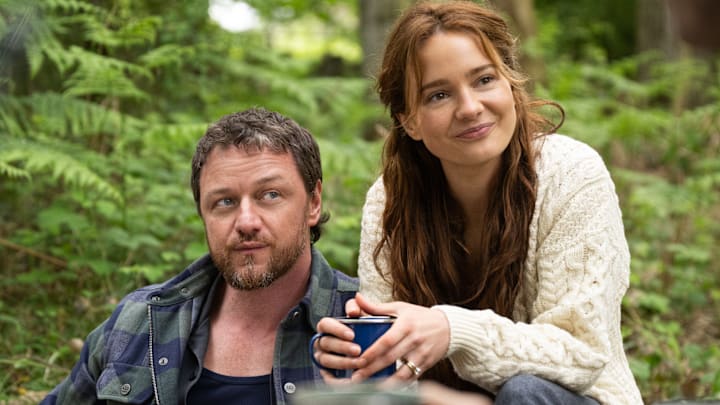 L to R: Paddy (James McAvoy) and Ciara (Aisling Franciosi) in Speak No Evil, directed by James Watkins.