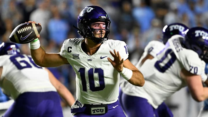 TCU is a road favorite against SMU in College Football Week 4 action. TCU is a road favorite against SMU in College Football Week 4 action.