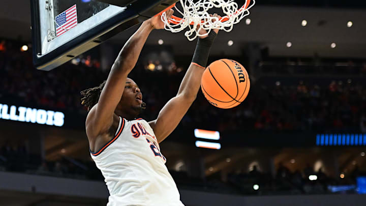  Illinois Fighting Illini forward Morez Johnson Jr. (21) Mandatory Credit: Benny Sieu-Imagn Images