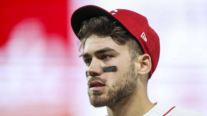 Cincinnati Reds center fielder Michael Siani
