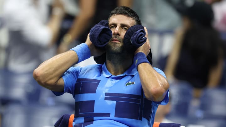 Novak Djokovic at the US Open