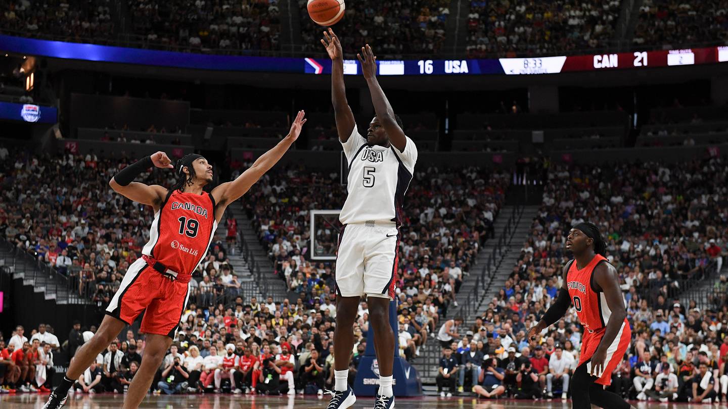 Anthony Edwards moves into starting lineup for Team USA