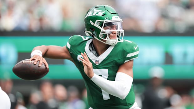  New York Jets quarterback Justin Fields