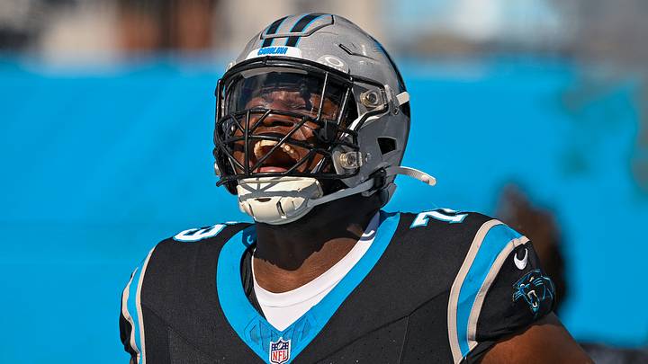 Carolina Panthers offensive tackle Ikem Ekownu