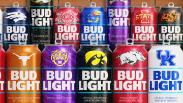 Bud Light Debuts College Football Team Cans. Image courtesy Bud Light