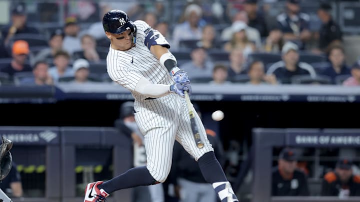New York Yankees right fielder Aaron Judge is a great prop target on Monday. New York Yankees right fielder Aaron Judge is a great prop target on Monday.