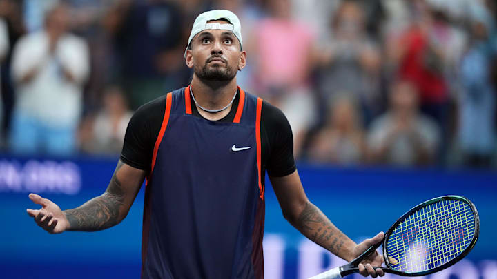 Kyrgios has come under fire for a disparaging social media comment he made toward a women's tennis player.