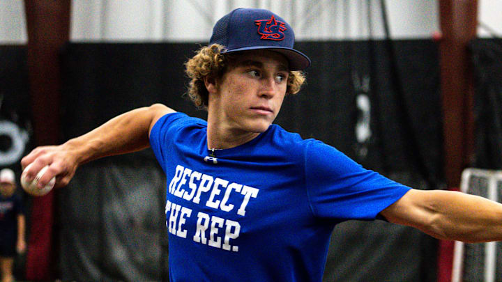 IMG Academy's Sean Gamble was selected by the Kansas City Royals, at No. 23 overall, in the first round of this week's MLB Draft.