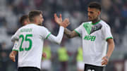 Domenico Berardi e Gianluca Scamacca