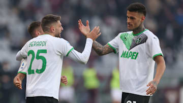 Domenico Berardi e Gianluca Scamacca