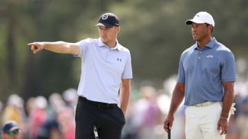 Jordan Spieth, Tiger Woods - 2024 US Open