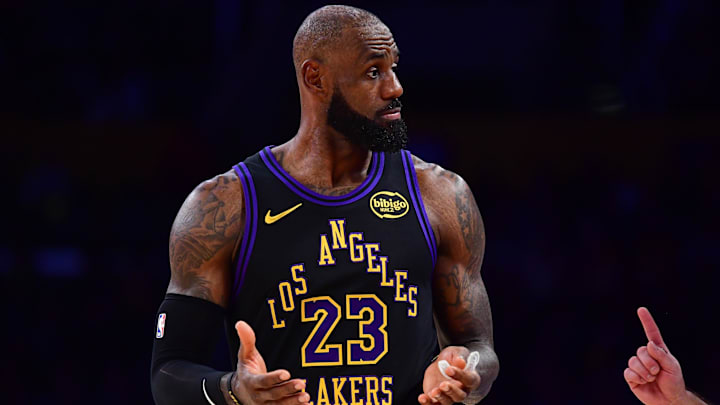 Los Angeles Lakers forward LeBron James