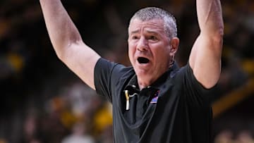 Boise State Broncos head coach Leon Rice.