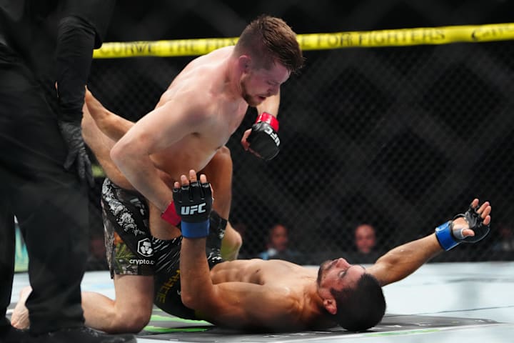 Bryce Mitchell knocks out Kron Gracie at T-Mobile Arena. 