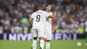 Kylian Mbappe (l.) und Brahim Diaz (r.)