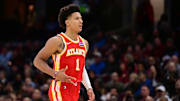 Atlanta Hawks forward Jalen Johnson is a great prop target on Tuesday night.