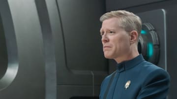 Anthony Rapp as Stamets in Star Trek: Discovery, episode 9, season 5, streaming on Paramount+, 2023. Photo Credit: Michael Gibson/Paramount+