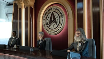 Starfleet in episode 202 “Ad Astra per Aspera” of Star Trek: Strange New Worlds, streaming on Paramount+, 2023. Photo Cr: Michael Gibson/Paramount+