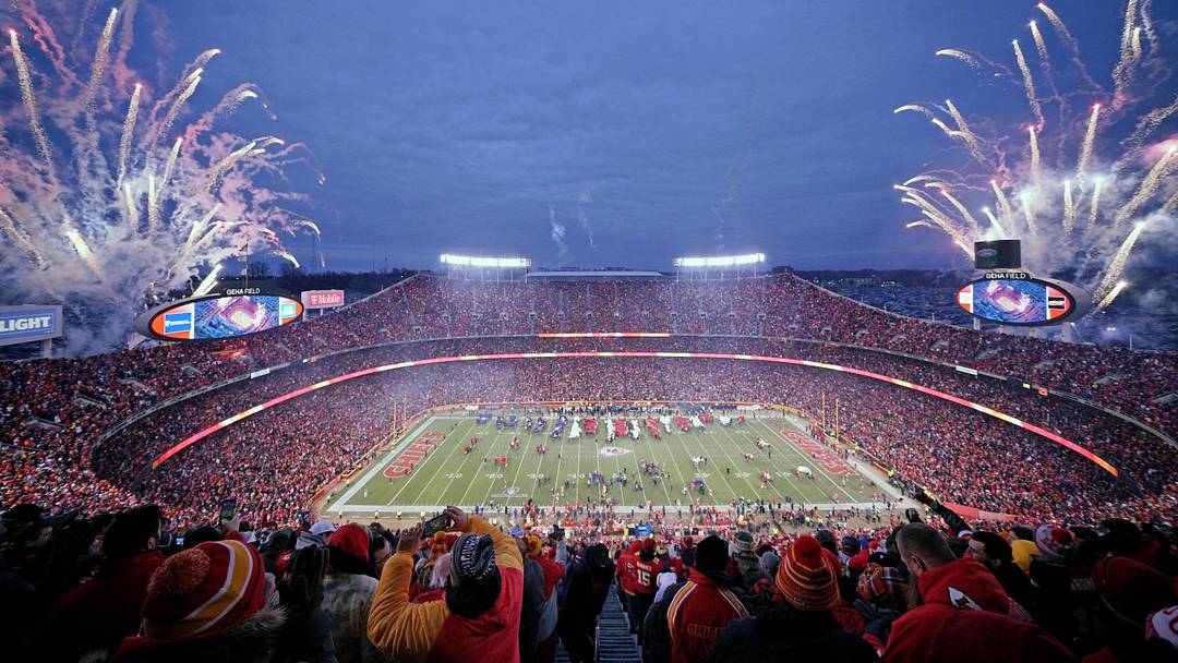 GEHA Field at Arrowhead Stadium. Mandatory Credit: Jon Durr-Imagn Images