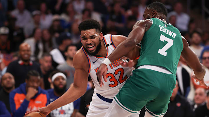 Boston Celtics, New York Knicks, Karl-Anthony Towns.