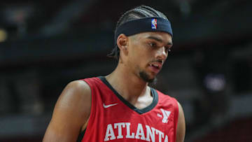 Asa Newell, Atlanta Hawks vs. Miami Heat, 2025 NBA Summer League