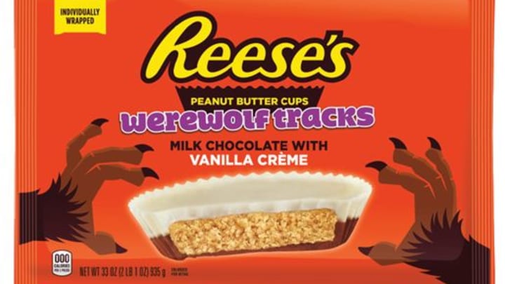 Reese's Werewolf Tracks Bag Image. Image Credit to Hershey's. 