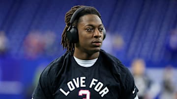 Jelani Woods of the Indianapolis Colts