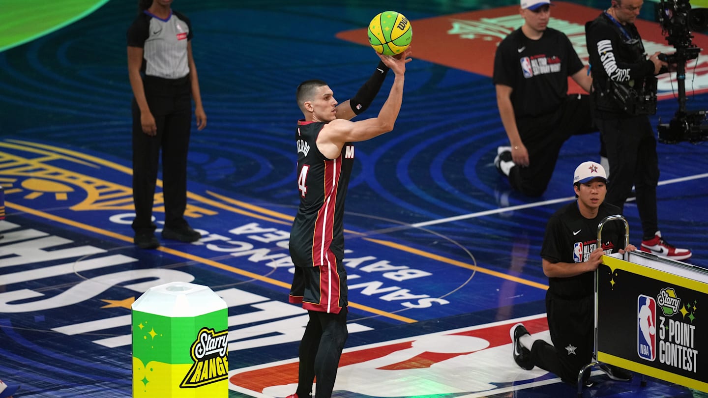 NBA WAG Katya Elise Henry swoons over Heat star Tyler Herro’s 3-point contest win
