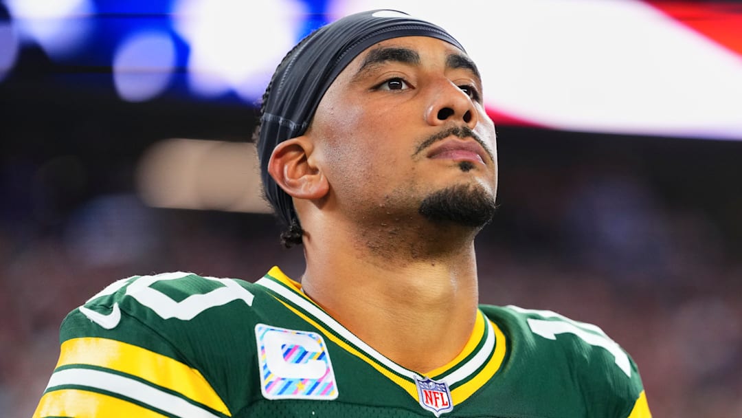 Green Bay Packers quarterback Jordan Love