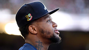 Atlanta Braves v Los Angeles Angels