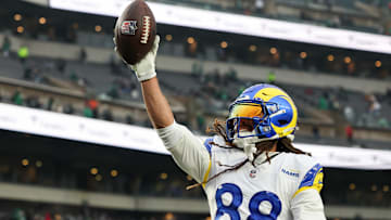 NFC Divisional Playoffs: Los Angeles Rams WR Jordan Whittington v Philadelphia Eagles