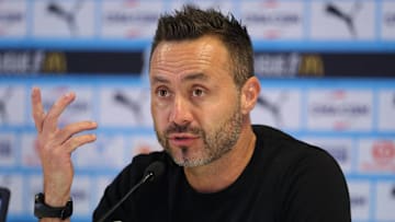 Roberto De Zerbi a pris 12 points sur 18 possibles en Ligue cette saison.