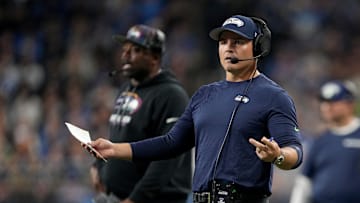 Mike Macdonald of the Seattle Seahawks