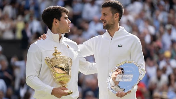 Alcaraz has defeated Djokovic in back-to-back Wimbledon finals as the major's reigning champion.