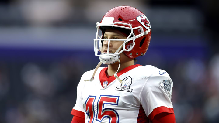 Patrick Mahomes found himself in unfamiliar territory at the Pro Bowl after losing the AFC Championship game