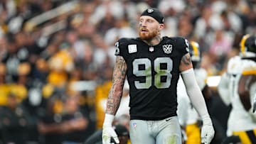 Maxx Crosby of the Las Vegas Raiders