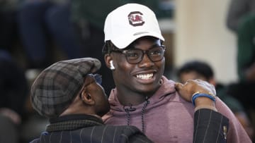 South Carolina football wide receiver Nyck Harbor