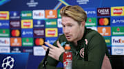 Manchester City Training Session And Press Conference - UEFA Champions League 2024/25 League Phase
