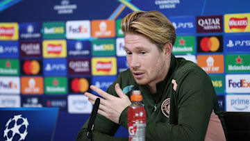 Manchester City Training Session And Press Conference - UEFA Champions League 2024/25 League Phase