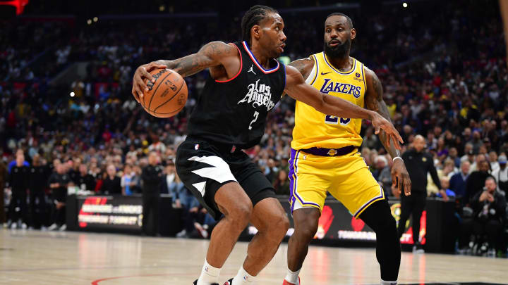 Kawhi Leonard, LeBron James