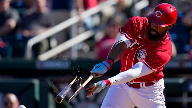 Cincinnati Reds outfielder Henry Ramos