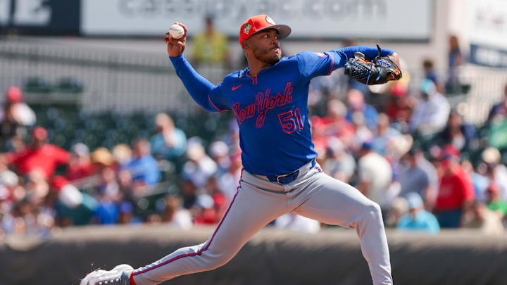 New York Mets starting pitcher Freddy Peralta.