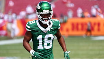 NY Jets wide receiver Isaiah Williams