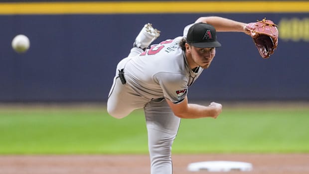 Arizona Diamondbacks pitcher Brandon Pfaadt