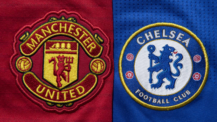 Chelsea and Manchester United Club Crests
