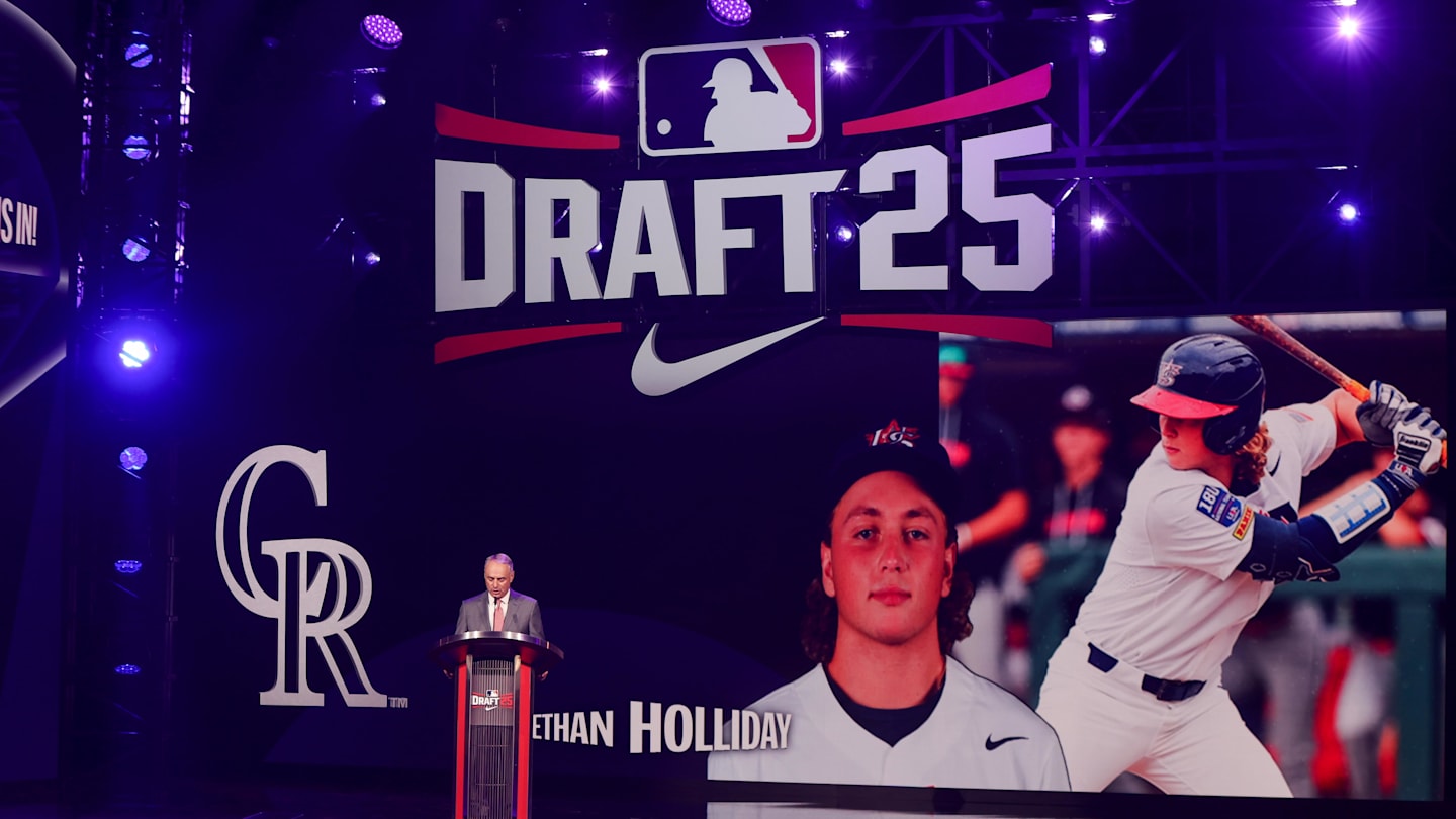Rockies Draft Ethan Holliday Fourth Overall in MLB
