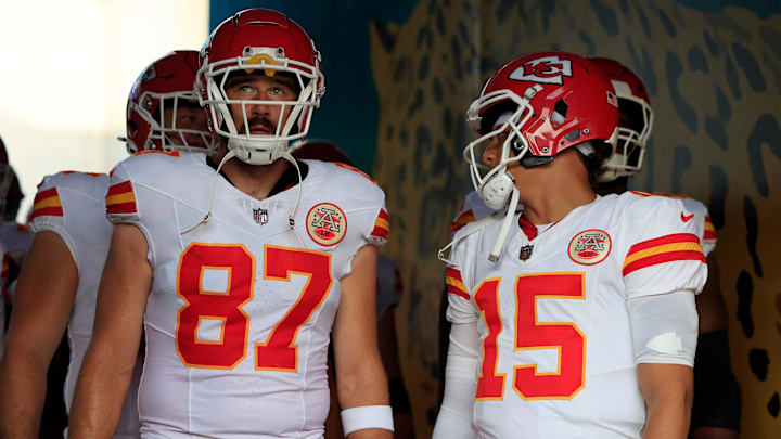 Travis Kelce gave his first comments on Patrick Mahomes’s devastating knee injury on Wednesday. 