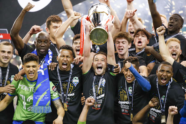 Seattle Sounders lifted the CONCACAF Champions Cup in 2022.