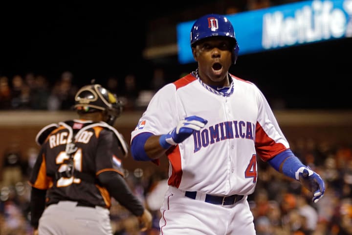 Miguel Tejada dejó un promedio de por vida de .315 en 11 participaciones en Series del Caribe con la República Dominicana