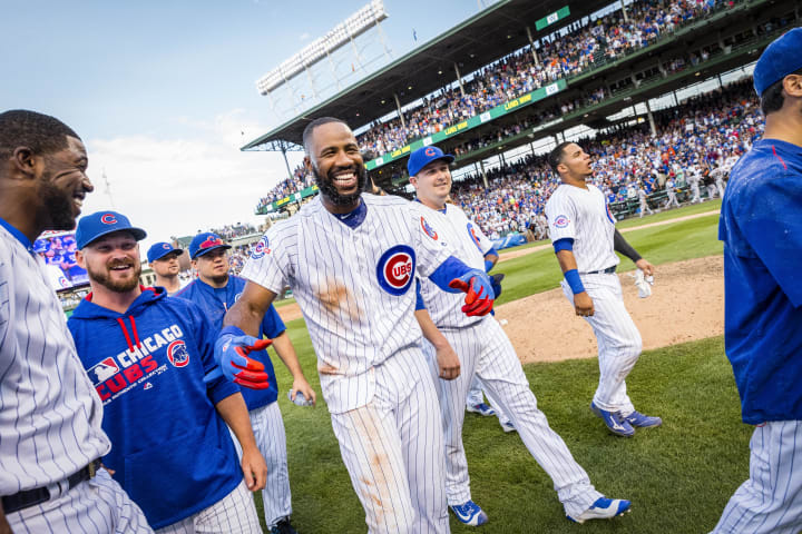 Cubs Charities on X: #CubsRBI players joined us at Wrigley Field on  Tuesday night as the @Cubs honored Jason Heyward as their Roberto Clemente  nominee and recognized Deputy Governor @SolAmoresFlores as the